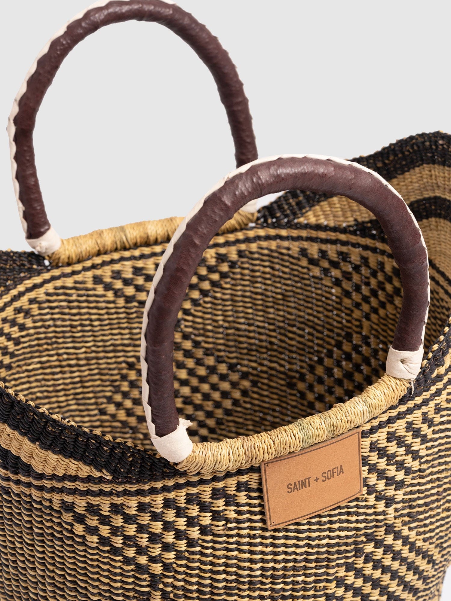 Heidi Large Basket Bag - Navy - Women's Handbags | Saint + Sofia® USA